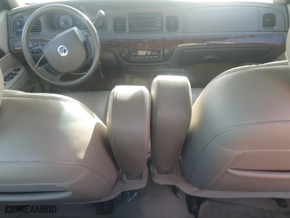 2006 Mercury Grand Marquis LS Premium with VIN 2MEFM75W66X602690, listed as a Copart auction lot 50535965 with 185,120 mi miles and Salvage Title. Bid and sale history available at carsss.com. Image 8.