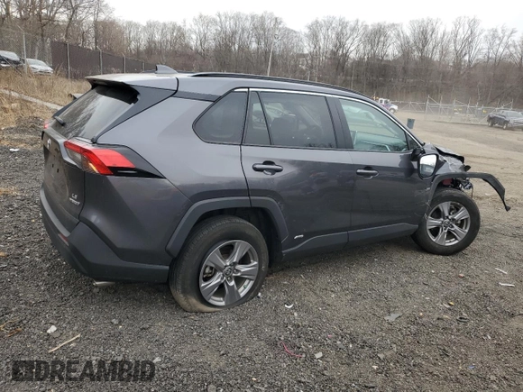 2023 Toyota RAV4 Hybrid LE with VIN 4T3LWRFV1PU106501, listed as a Copart auction lot 51085515 with 44,908 mi miles and Salvage title. Bid and sale history available at DreamBid. Image 3.