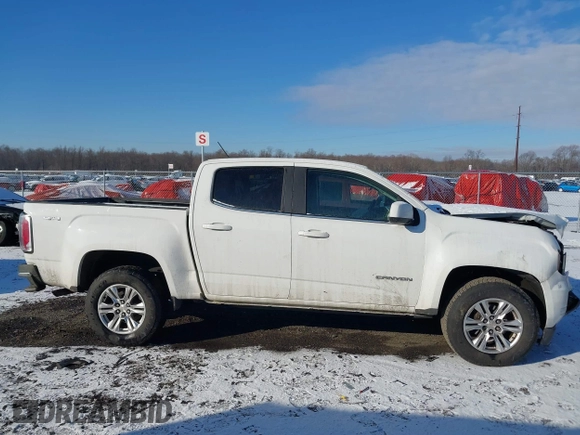 2019 GMC Canyon 4WD SLE with VIN 1GTG6CEN1K1301425, listed as a IAAI auction lot 41358278 with 105,106 mi miles. Bid and sale history available at carsss.com. Image 13.