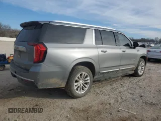 2021 GMC Yukon XL SLT with VIN 1GKS1GKD6MR408992, listed as a Copart auction lot 85475094 with 74,279 mi miles and Salvage Title. Bid and sale history available at carsss.com. Image 3.