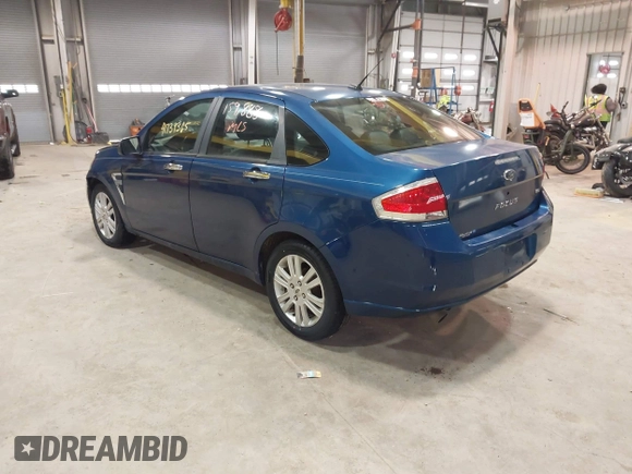 2009 Ford Focus SEL with VIN 1FAHP37N59W111211, listed as a IAAI auction lot 41739365 with 159,888 mi miles. Bid and sale history available at carsss.com. Image 3.