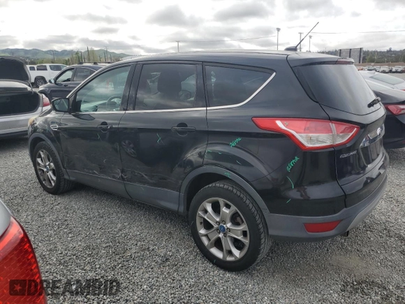 2013 Ford Escape SEL with VIN 1FMCU0H98DUC48866, listed as a Copart auction lot 51103295 with 92,119 mi miles and Salvage Title. Bid and sale history available at carsss.com. Image 2.