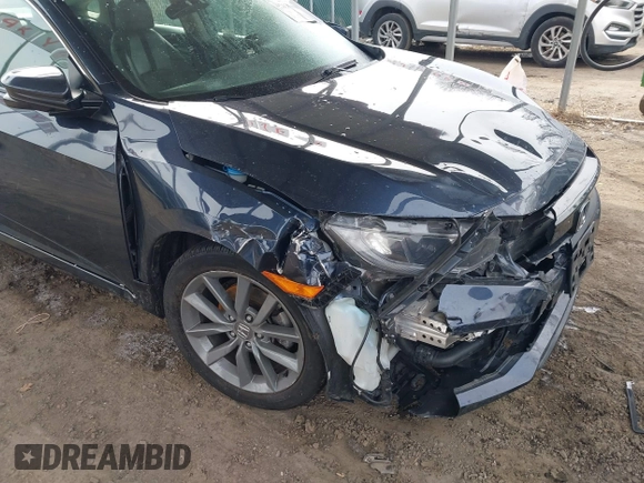 2020 Honda Civic EX-L with VIN 19XFC1F72LE214611, listed as a IAAI auction lot 41629949 with 54,328 mi miles and . Bid and sale history available at DreamBid. Image 6.