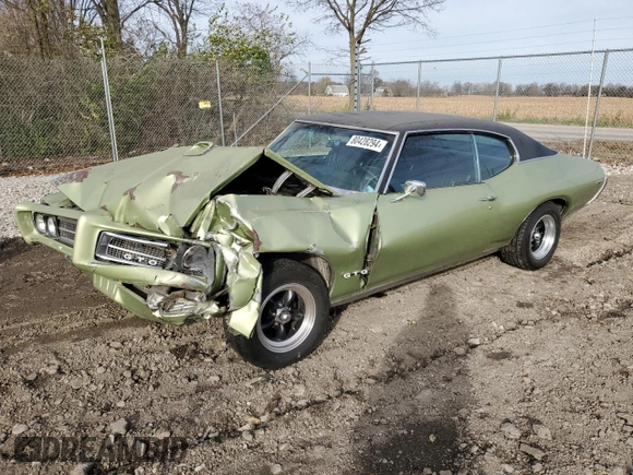 1969 Pontiac GTO z VIN 242379Z117251, wystawiony jako Copart lot #80428294 z przebiegiem 21 618 mil mil oraz Czysty tytuł • Clean title. Historia ofert i sprzedaży dostępna na DreamBid. Obrazek 1.