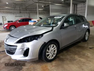 2012 Mazda 3 i Grand Touring with VIN JM1BL1M7XC1659084, listed as a Copart auction lot 49064185 with 104,883 mi miles and Salvage Title. Bid and sale history available at DreamBid. Image 1.