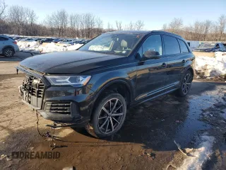 2022 Audi Q7 Prestige with VIN WA1VXBF77ND013873, listed as a Copart auction lot 42500835 with 47,878 mi miles and Salvage title. Bid and sale history available at DreamBid. Image 1.