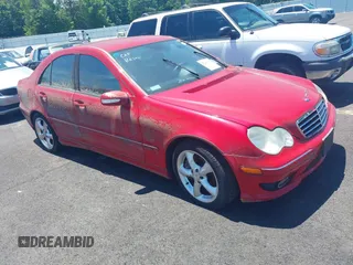 2006 Mercedes-Benz C Sport with VIN WDBRF52H16A891164, listed as a IAAI auction lot 42206622 with Not Provided miles. Bid and sale history available at carsss.com. Image 1.