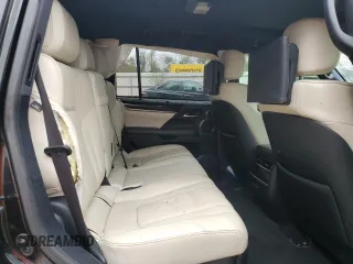 2019 Lexus LX with VIN JTJHY7AX7K4292383, listed as a Copart auction lot 82715804 with 0 mi miles and Salvage Title. Bid and sale history available at carsss.com. Image 10.
