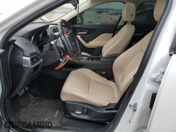 2019 Jaguar F-Pace 25t Premium with VIN SADCJ2GX2KA367489, listed as a Copart auction lot 51836315 with 124,524 mi miles and Salvage title. Bid and sale history available at DreamBid. Image 7.