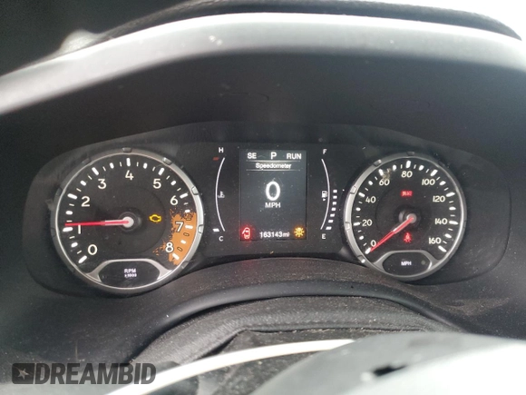 2018 Jeep Renegade Sport with VIN ZACCJBAB6JPJ43260, listed as a Copart auction lot 51775635 with 163,143 mi miles and Salvage Title. Bid and sale history available at DreamBid. Image 9.