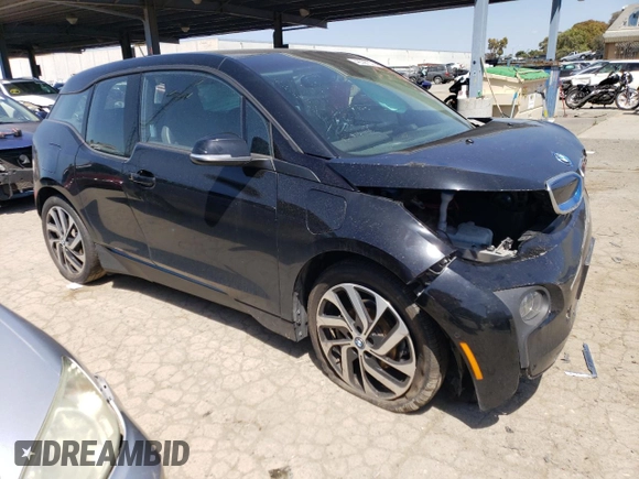 2017 BMW i3 with VIN WBY1Z8C34HV895164, listed as a Copart auction lot 48596683 with 0 mi miles. Bid and sale history available at carsss.com. Image 4.