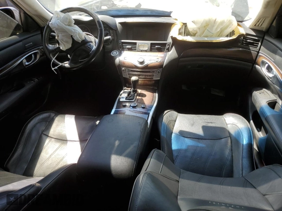 2013 Infiniti M with VIN JN1BY1APXDM510926, listed as a Copart auction lot 51700125 with 111,045 mi miles and Salvage title. Bid and sale history available at DreamBid. Image 8.