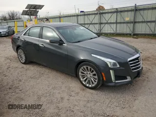 2016 Cadillac CTS Sedan Luxury Collection RWD with VIN 1G6AR5SX0G0158532, listed as a Copart auction lot 77706334 with 66,325 mi miles and Non Repairable. Bid and sale history available at carsss.com. Image 4.