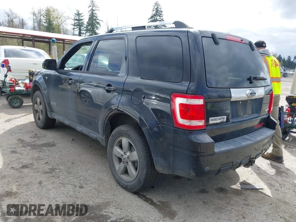 2008 Ford Escape Limited with VIN 1FMCU94168KE78508, listed as a IAAI auction lot 42025358 with 178,415 mi miles. Bid and sale history available at carsss.com. Image 3.