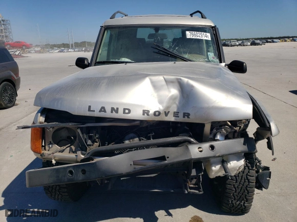 2000 Land Rover Discovery Series II w/Cloth with VIN SALTY1242YA252357, listed as a Copart auction lot 76602914 with NaN miles and Salvage Title. Bid and sale history available at carsss.com. Image 5.