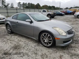 2006 Infiniti G35 Coupe with VIN JNKCV54E26M720966, listed as a Copart auction lot 79300214 with 187,068 mi miles and Salvage Title. Bid and sale history available at carsss.com. Image 4.