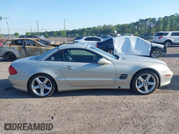 2003 Mercedes-Benz SL 500 with VIN WDBSK75F53F010905, listed as a IAAI auction lot 41998993 with Not provided miles and . Bid and sale history available at DreamBid. Image 13.
