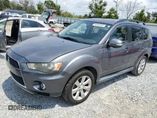 2010 Mitsubishi Outlander XLS z VIN JA4JS4AX2AZ014121, wystawiony jako Copart lot #56403435 z przebiegiem 119 121 mil mil oraz Nie do naprawy • Non repairable. Historia ofert i sprzedaży dostępna na DreamBid. Obrazek 1.