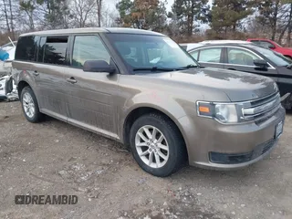 2014 Ford Flex SE with VIN 2FMGK5B84EBD24336, listed as a IAAI auction lot 41395219 with 216,307 mi miles. Bid and sale history available at carsss.com. Image 1.
