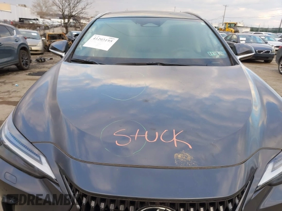 2023 Lexus NX with VIN 2T2HGCEZ2PC024481, listed as a IAAI auction lot 41203195 with 1 mi miles. Bid and sale history available at carsss.com. Image 10.