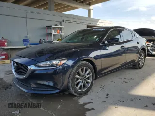2020 Mazda 6 Sport with VIN JM1GL1UM5L1525756, listed as a Copart auction lot 46450495 with 53,741 mi miles and Salvage Title. Bid and sale history available at DreamBid. Image 1.