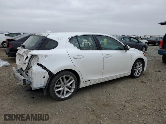 2016 Lexus CT 200h z VIN JTHKD5BHXG2257371, wystawiony jako Copart lot #53124825 z przebiegiem 91 996 mil mil oraz Szkoda całkowita • Salvage title. Historia ofert i sprzedaży dostępna na DreamBid. Obrazek 3.