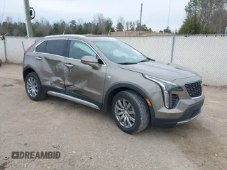 2020 Cadillac XT4 FWD Premium Luxury with VIN 1GYFZCR46LF065437, listed as a IAAI auction lot 41366200 with 29,588 mi miles. Bid and sale history available at carsss.com. Image 1.