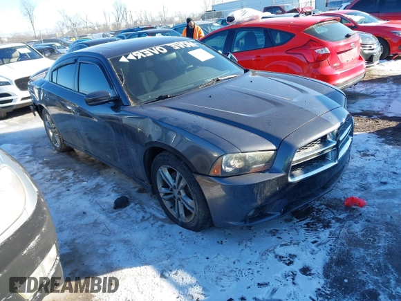 2013 Dodge Charger RT Plus with VIN 2C3CDXDT7DH558898, listed as a IAAI auction lot 41364210 with 144,351 mi miles. Bid and sale history available at carsss.com. Image 1.