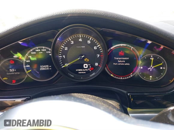 2018 Porsche Panamera 4 E-Hybrid z VIN WP0AE2A73JL129993, wystawiony jako IAAI lot #41602216 z przebiegiem 53 426 mil mil oraz . Historia ofert i sprzedaży dostępna na DreamBid. Obrazek 7.