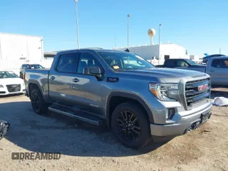 2020 GMC Sierra 1500 Elevation with VIN 3GTP8CED9LG242449, listed as a IAAI auction lot 40906107 with 86,042 mi miles and . Bid and sale history available at DreamBid. Image 1.