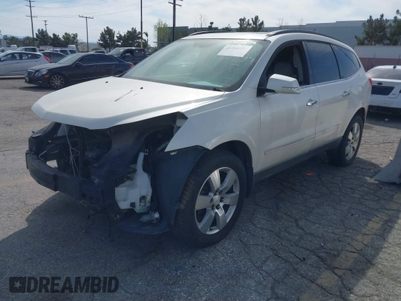 2011 Chevrolet Traverse LTZ with VIN 1GNKVLED4BJ397157, listed as a IAAI auction lot 41764957 with Not Provided miles and . Bid and sale history available at DreamBid. Image 2.