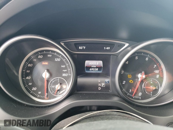 2018 Mercedes-Benz CLA 250 with VIN WDDSJ4GB5JN541611, listed as a Copart auction lot 67719453 with 69,538 mi miles and . Bid and sale history available at DreamBid. Image 9.