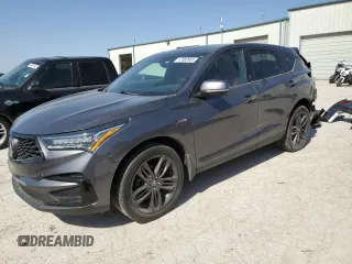 2021 Acura RDX w/A-Spec Package with VIN 5J8TC2H65ML020789, listed as a Copart auction lot 47983955 with 73,582 mi miles and Salvage Title. Bid and sale history available at carsss.com. Image 1.