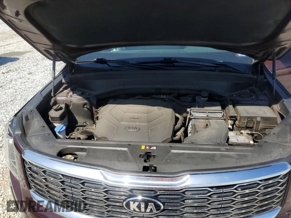 2021 Kia Telluride EX with VIN 5XYP3DHC1MG108526, listed as a Copart auction lot 50435225 with 63,489 mi miles and Salvage title. Bid and sale history available at DreamBid. Image 14.