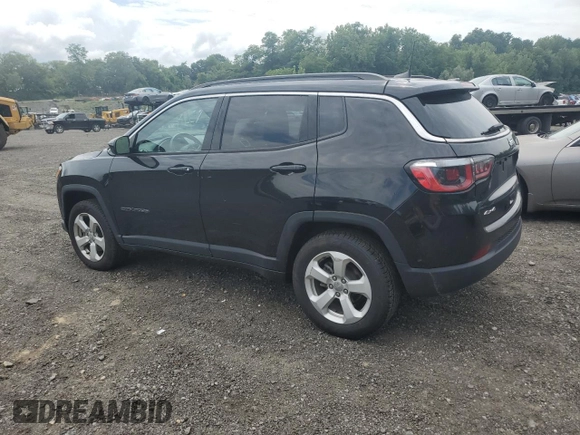 2019 Jeep Compass Latitude с VIN 3C4NJDBB8KT839196, выставлен на аукционе Copart как лот 63971645 с пробегом 42 691 миль миль и Списание • Salvage title. История ставок и продаж доступна на DreamBid. Изображение 2.
