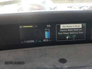 2016 Toyota Prius Two z VIN JTDKBRFU6G3005813, wystawiony jako Copart lot #49085555 z przebiegiem 116 509 mil mil oraz Szkoda całkowita • Salvage title. Historia ofert i sprzedaży dostępna na DreamBid. Obrazek 9.