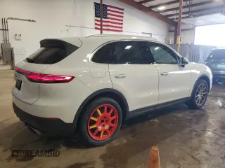 2021 Porsche Cayenne with VIN WP1AA2AY6MDA10403, listed as a Copart auction lot 56296855 with 63,880 mi miles and Salvage title. Bid and sale history available at DreamBid. Image 3.