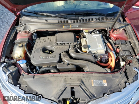 2014 Lincoln MKZ Hybrid with VIN 3LN6L2LUXER816096, listed as a Copart auction lot 59089415 with 52,977 mi miles and Salvage title. Bid and sale history available at DreamBid. Image 11.