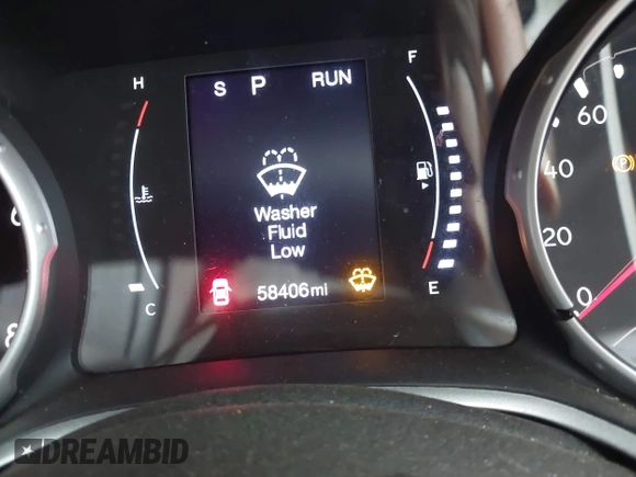 2020 Jeep Compass Latitude with VIN 3C4NJCBB8LT206001, listed as a IAAI auction lot 42352933 with 58,406 mi miles and . Bid and sale history available at DreamBid. Image 15.