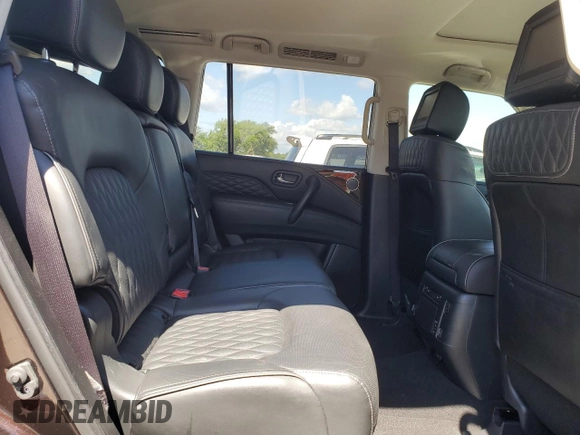 2019 Infiniti QX80 Luxe z VIN JN8AZ2ND9K9850729, wystawiony jako Copart lot #56846985 z przebiegiem 81 888 mil mil oraz Szkoda całkowita • Salvage title. Historia ofert i sprzedaży dostępna na DreamBid. Obrazek 11.