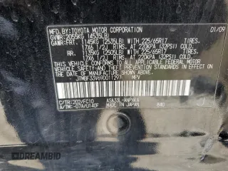 2009 Toyota RAV4 with VIN JTMBF33V69D011297, listed as a Copart auction lot 53891415 with 122,068 mi miles and Salvage Title. Bid and sale history available at carsss.com. Image 13.