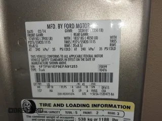 2014 Ford F-150 XL with VIN 1FTFW1EF9EFA91253, listed as a IAAI auction lot 41698300 with 138,663 mi miles. Bid and sale history available at carsss.com. Image 9.