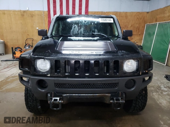 2006 Hummer H3 with VIN 5GTDN136868119507, listed as a Copart auction lot 73580144 with 264,720 mi miles and Clean Title. Bid and sale history available at carsss.com. Image 5.