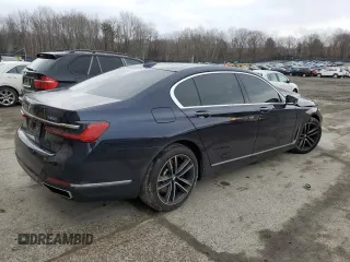 2020 BMW 7 Series 750i xDrive with VIN WBA7U2C09LGJ59554, listed as a Copart auction lot 42056323 with 56,101 mi miles. Bid and sale history available at carsss.com. Image 3.