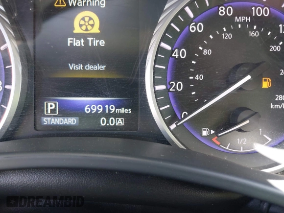 2017 Infiniti Q50 Premium with VIN JN1EV7AP1HM737470, listed as a IAAI auction lot 42542462 with 69,919 mi miles and . Bid and sale history available at DreamBid. Image 15.