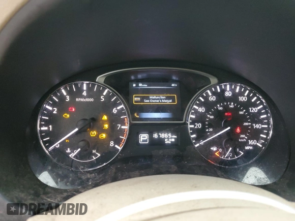 2014 Nissan Altima S with VIN 1N4BL3AP7EN243477, listed as a Copart auction lot 81141004 with 167,865 mi miles and Salvage title. Bid and sale history available at DreamBid. Image 9.