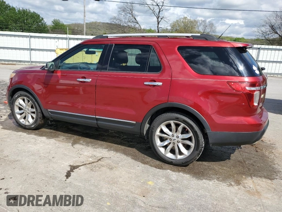 2014 Ford Explorer XLT with VIN 1FM5K7D85EGB94270, listed as a Copart auction lot 52144315 with 207,572 mi miles and Salvage title. Bid and sale history available at DreamBid. Image 2.