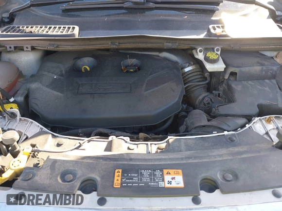 2019 Ford Escape Titanium with VIN 1FMCU9J91KUB21842, listed as a IAAI auction lot 41632210 with 104,900 mi miles. Bid and sale history available at carsss.com. Image 10.