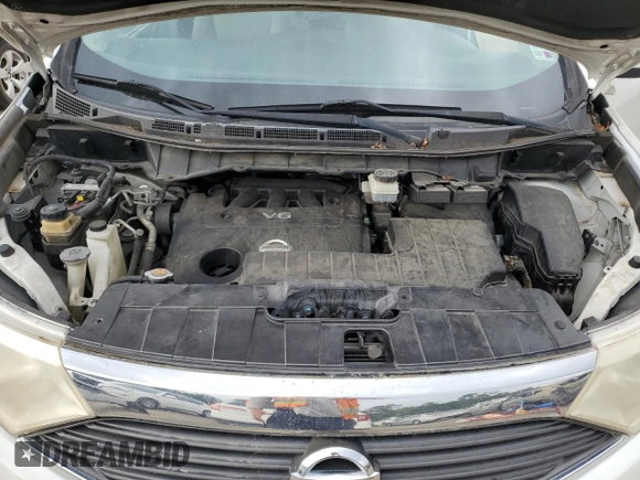 2012 Nissan Quest SL with VIN JN8AE2KP7C9038261, listed as a Copart auction lot 54002565 with 0 mi miles and Salvage Title. Bid and sale history available at carsss.com. Image 12.