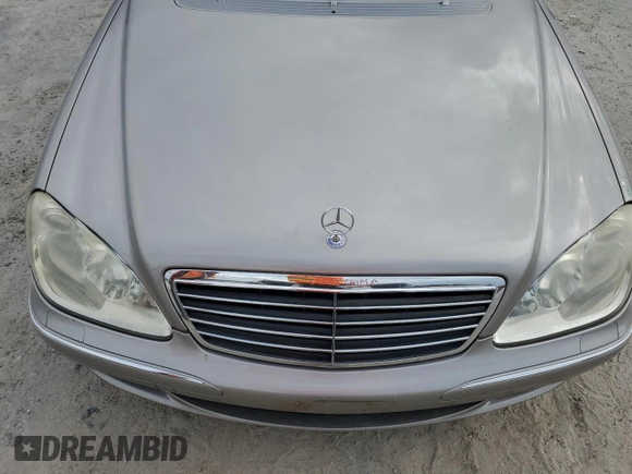 2004 Mercedes-Benz S-Class 4.3L with VIN WDBNG70J44A403626, listed as a Copart auction lot 73456024 with 144,657 mi miles and Salvage Title. Bid and sale history available at carsss.com. Image 11.